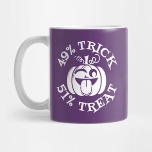 49% Trick, 51% Treat Mug